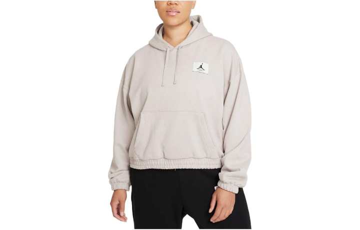 Jordan Jordan Sweatshirts Women's Gray Hooded Moderate Regular