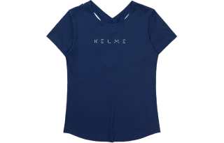 KELME T Shirts Women's Crew Neck Thin Straight Fit
