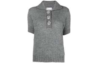 RED VALENTINO Polo Shirt Women's Gray