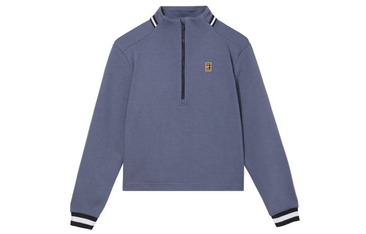 Nike Nike Sweatshirts Women's Blue Stand Collar Moderate Regular