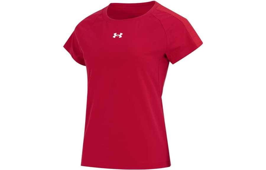 Under Armour Raglan Sleeve T Shirt Women's Red