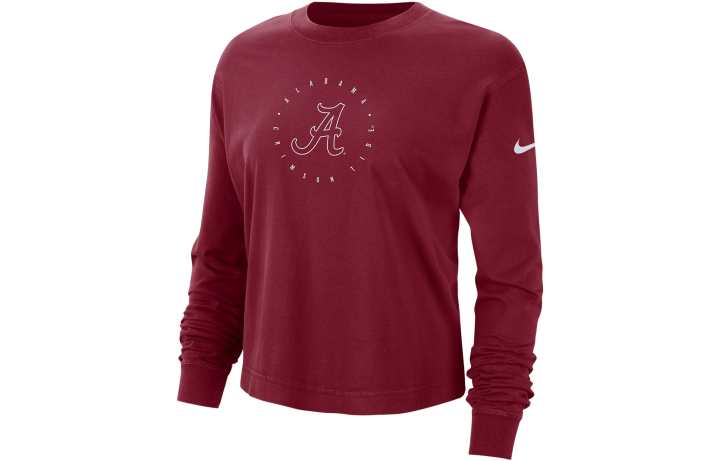Nike Nike Sweatshirts Women's Dark Red Crew Neck Moderate Regular