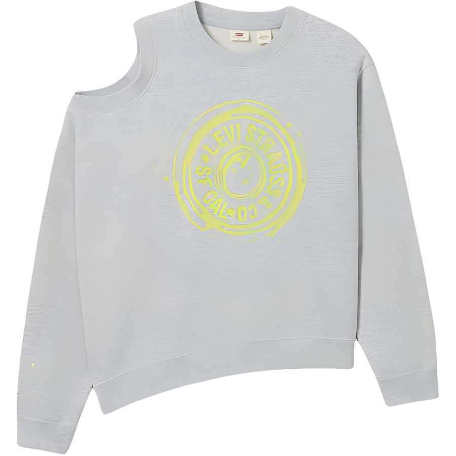 Levis Denim Ronin Collection Sweatshirt Women's Gray