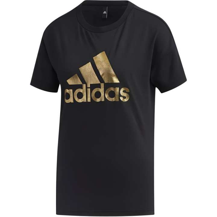 Adidas Adidas T Shirts Women's Black Crew Neck Moderate Other