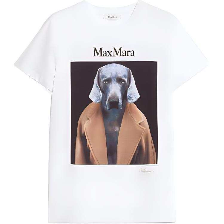 MaxMara MaxMara cotton print T-shirt