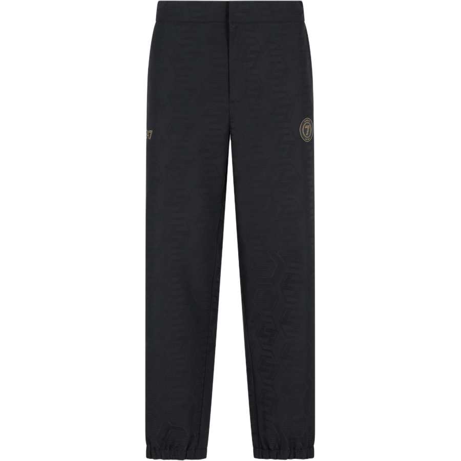 EMPORIO ARMANI EA7 Soccer Bottom Men's Black