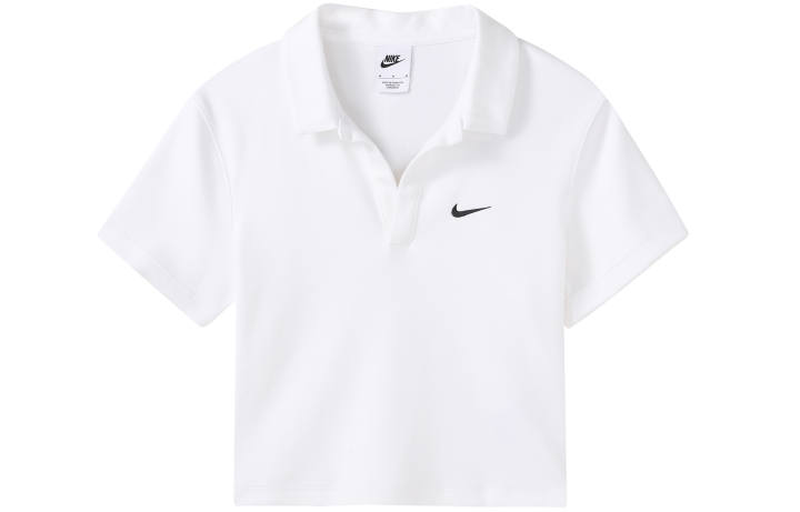 Nike Nike Sportswear Essential Women's Short-Sleeve Polo Top White