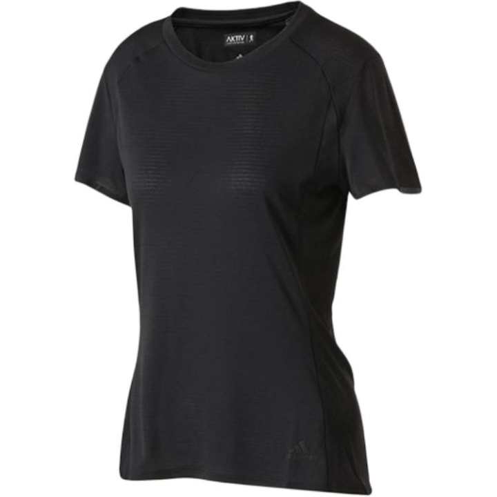 Adidas Adidas T Shirts Women's Black Crew Neck Moderate