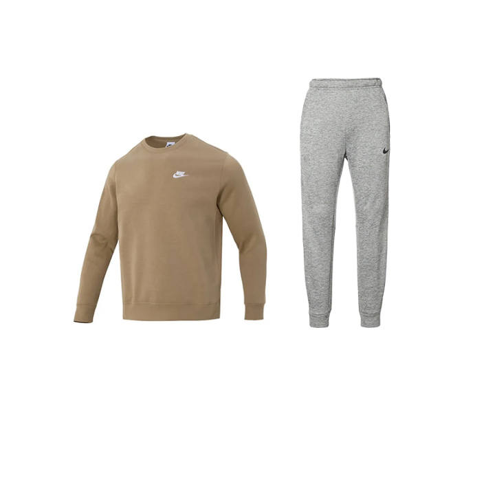 Nike Nike Sweatshirt Sets Men's Crew Neck Thickened