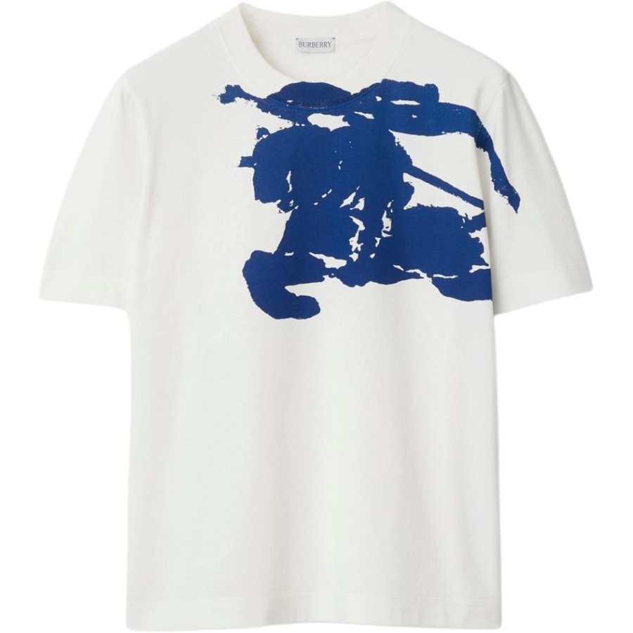 Burberry Equestrian Knight-print Cotton T-shirt