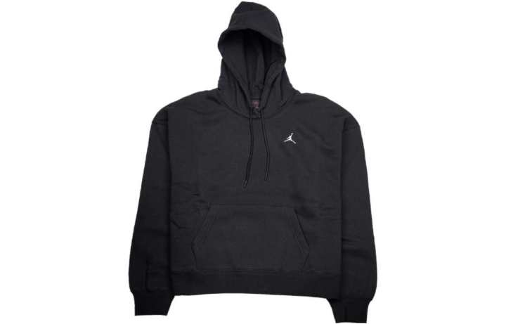 Jordan Jordan Sweatshirts Women's Black Hooded Moderate Regular