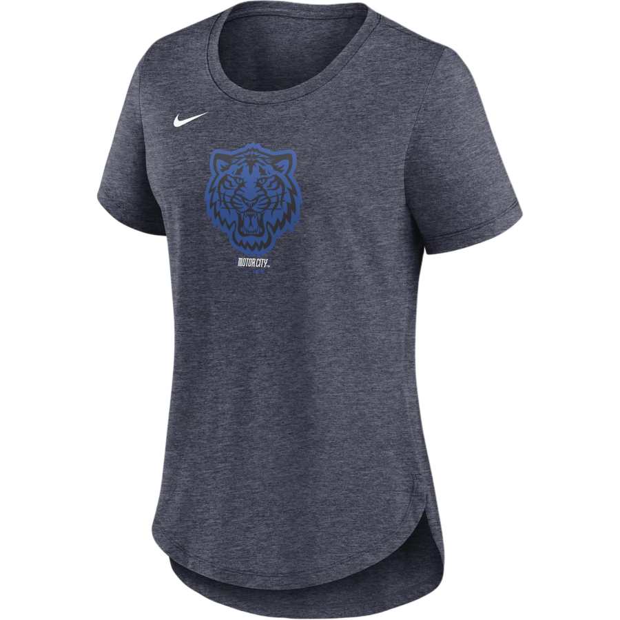 Nike Nike T Shirt Women's Marine Blue Detroit Tigers