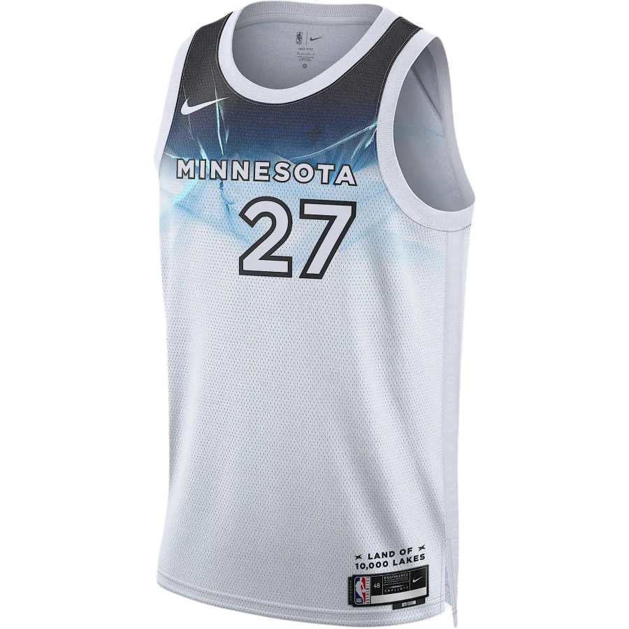 Nike Nike Rudy Gobert Minnesota Timberwolves 2024/25 City Edition Men's Nike Dri FIT Nba Swingman Jersey