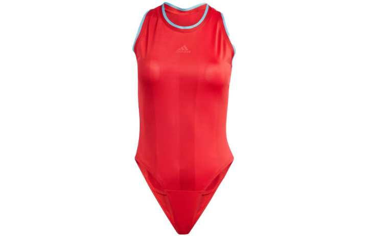 Adidas Adidas Bodysuits Women's Red Crew Neck