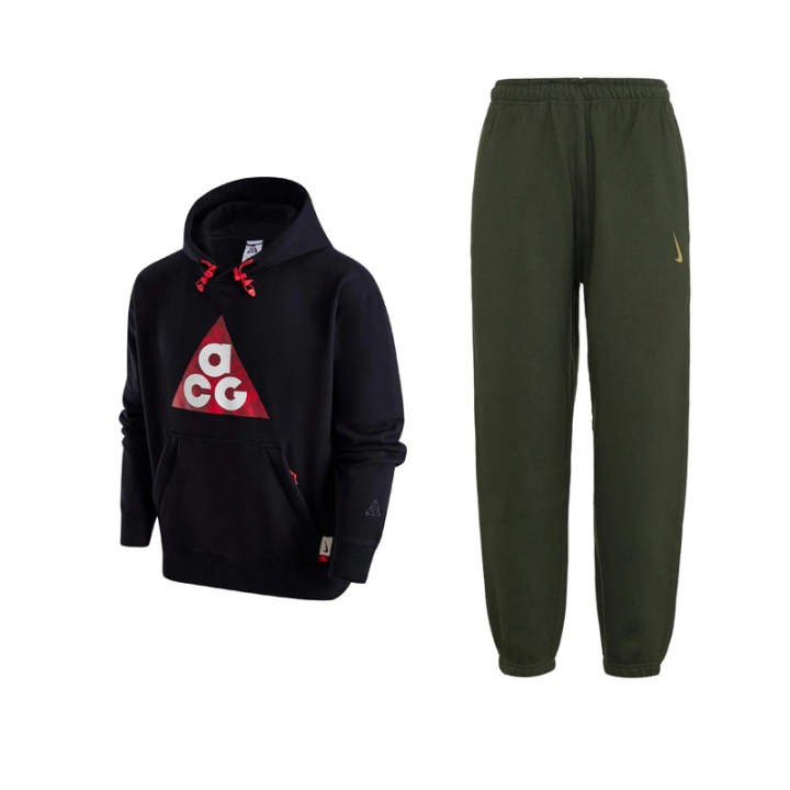 Nike Nike Sweatshirt Sets Men's Hooded Moderate