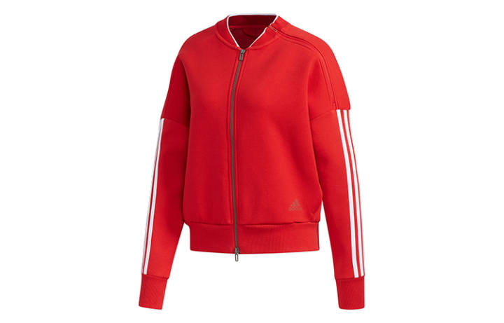 Adidas Adidas Jackets Women's Red Baseball Collar Moderate Other