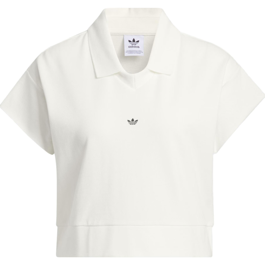 Adidas Originals Polo Shirt Polo Shirt Women's Jade White
