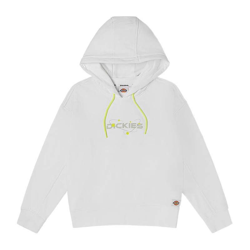 Dickies Sweatshirts Women's White Hooded Moderate Regular
