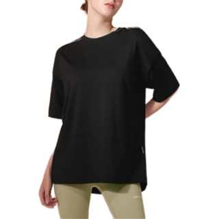 XEXYMIX T Shirts Women's Black Crew Neck Moderate Other