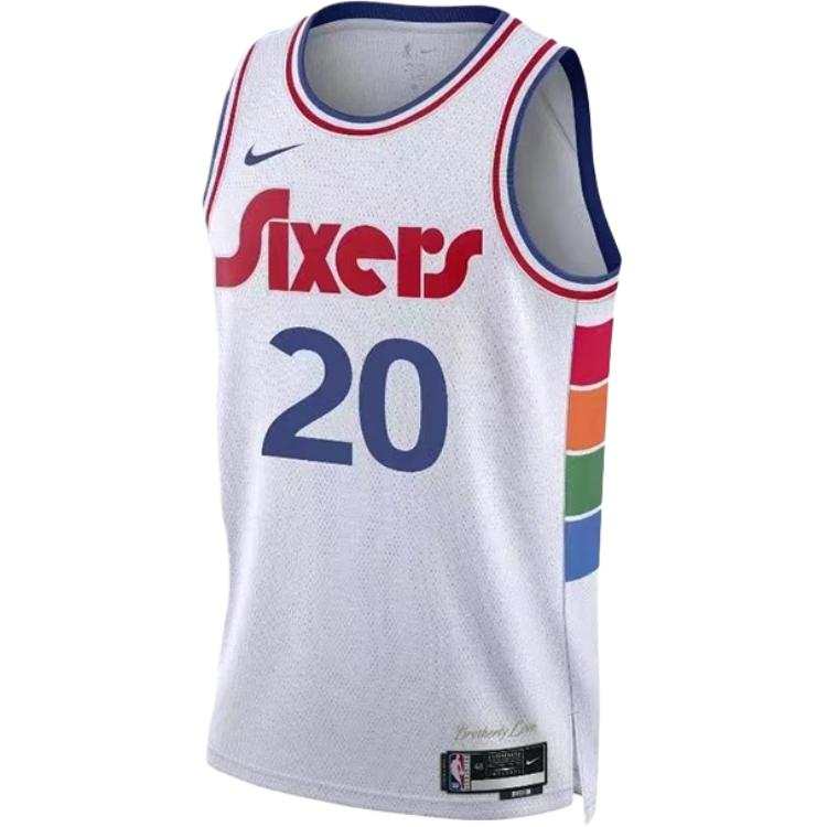 Nike Nike Joel Embiid Philadelphia 76ers 2024/25 City Edition Men's Nike Dri FIT Nba Swingman Jersey