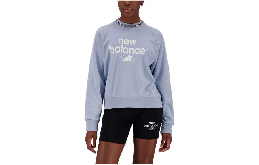 New Balance New Balance Sweatshirts Women's Blue Crew Neck Moderate Other