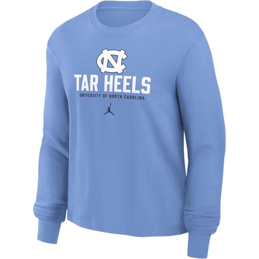 Jordan Jordan North Carolina Tar Heels Primetime University Boxy Women's Nike College Long-Sleeve T-Shirt