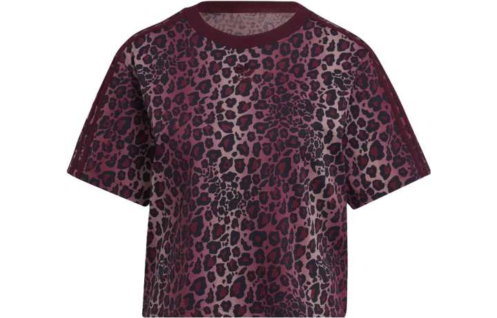 Adidas Adidas T Shirts Women's Coffee Crew Neck Moderate Straight Fit