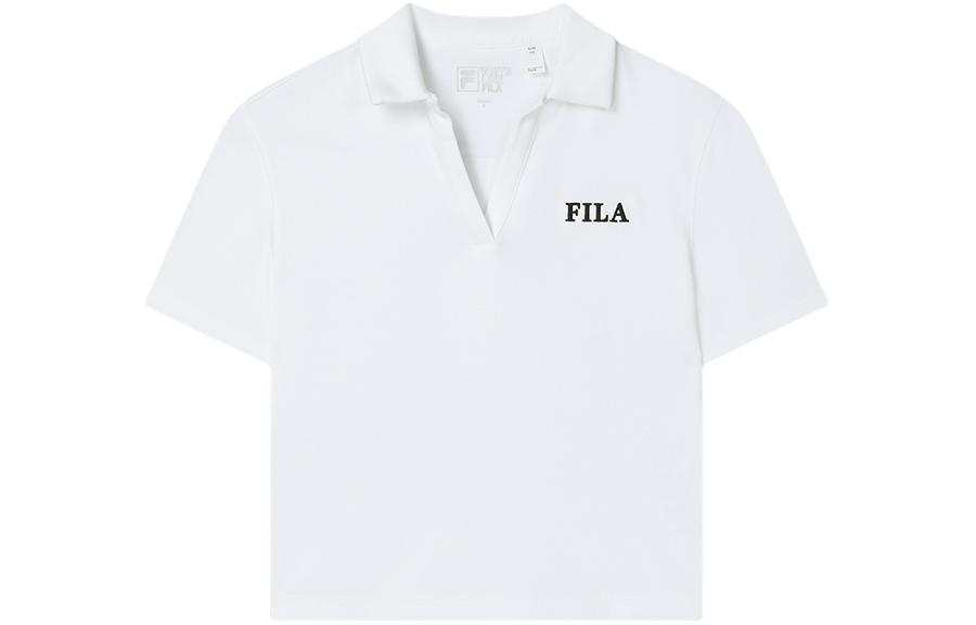 FILA Polo Shirt Women's Standard White
