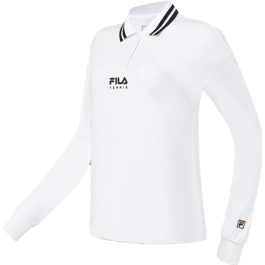 FILA Polo Shirt Women's Standard White