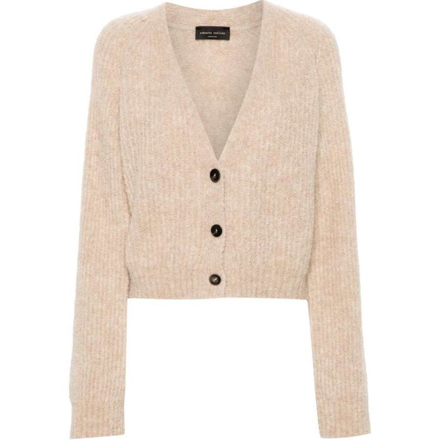 ROBERTO COLLINA Ribbed Cardigan