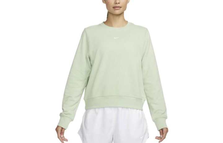 Nike Nike Sweatshirts Women's Light Green Crew Neck Moderate Regular