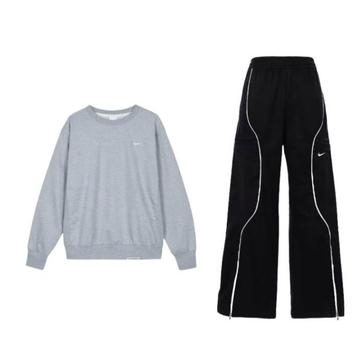 Nike Nike Sweatshirt Sets Unisex Crew Neck Moderate