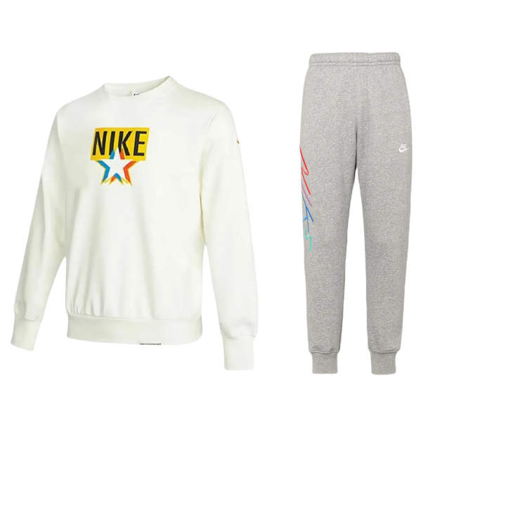 Nike Nike Sweatshirt Sets Men's Crew Neck Moderate