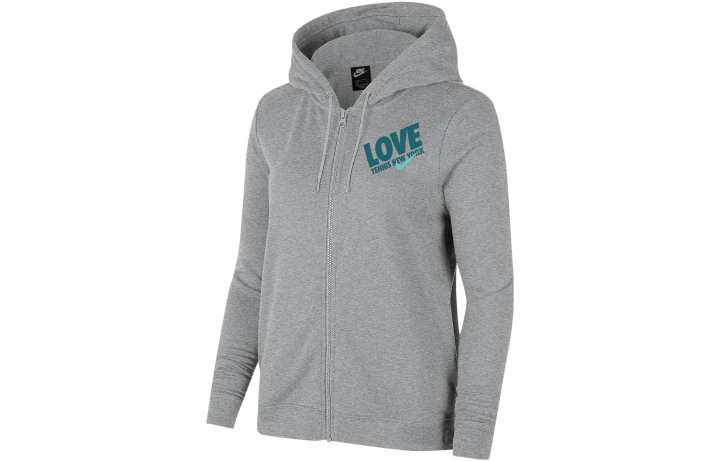 Nike Nike Sweatshirts Women's Gray Hooded Moderate Other