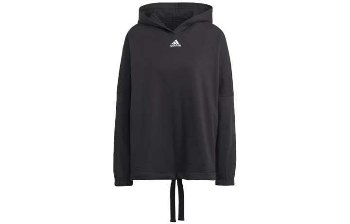 Adidas Adidas Sweatshirts Women's Black Hooded Moderate Regular