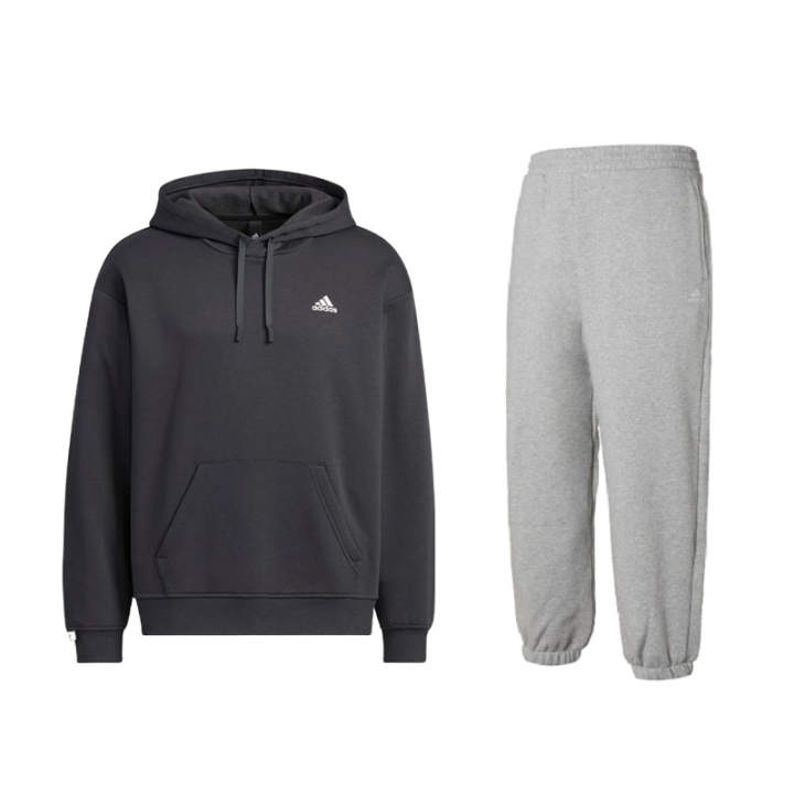 Adidas Adidas Sweatshirt Sets Unisex Hooded Moderate