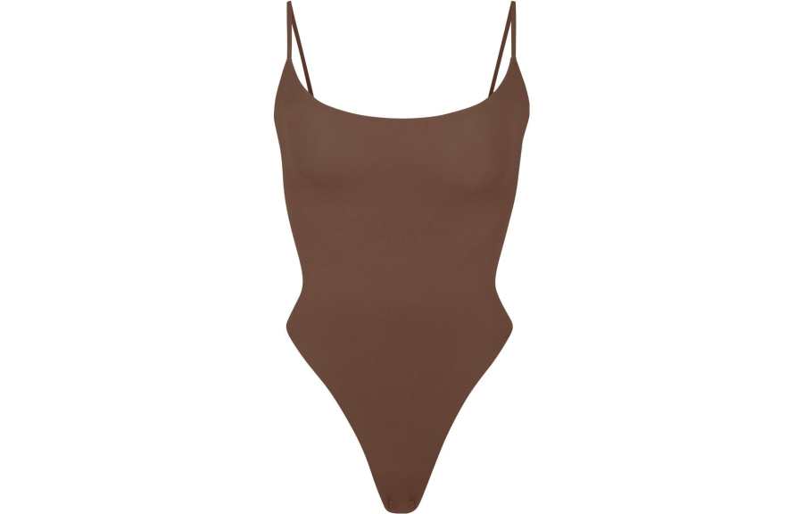 Skims Flts Everybody Caml Bodysult Jumpsuit Women's JASPER/Jasper