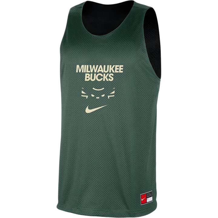Nike Nike Mesh Practice Basketball Jersey Men's Fir/Black/Flat Opal