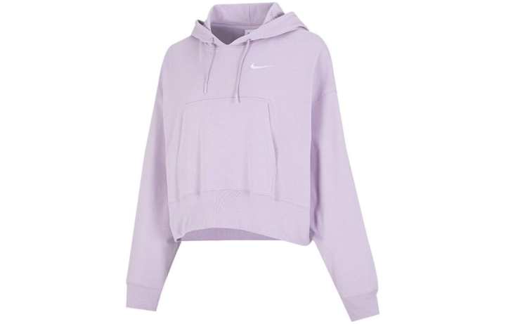 Nike Nike Sweatshirts Women's Purple Hooded Moderate Regular