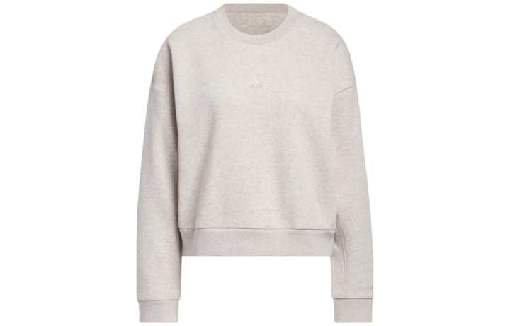 Adidas Adidas Sweatshirts Women's Ecru Crew Neck Moderate Other