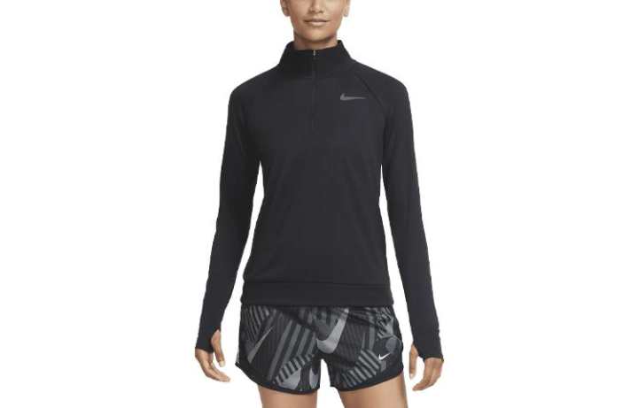 Nike Nike Sweatshirts Women's Black Stand Collar Moderate Regular