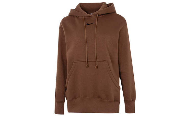 Nike Nike Sweatshirts Women's Brown Hooded Moderate Regular