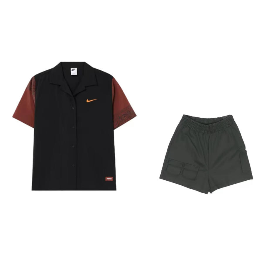 Nike Nike Casual Sportswear Unisex Suit Collar Moderate