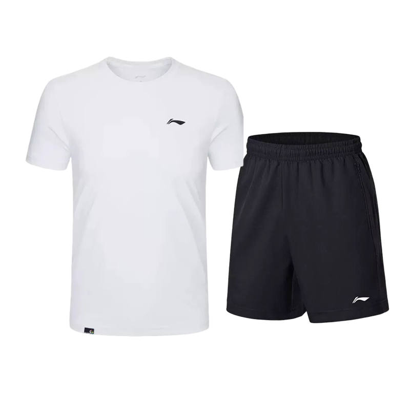 Li-Ning Li Ning Casual Sportswear Men's Crew Neck Moderate