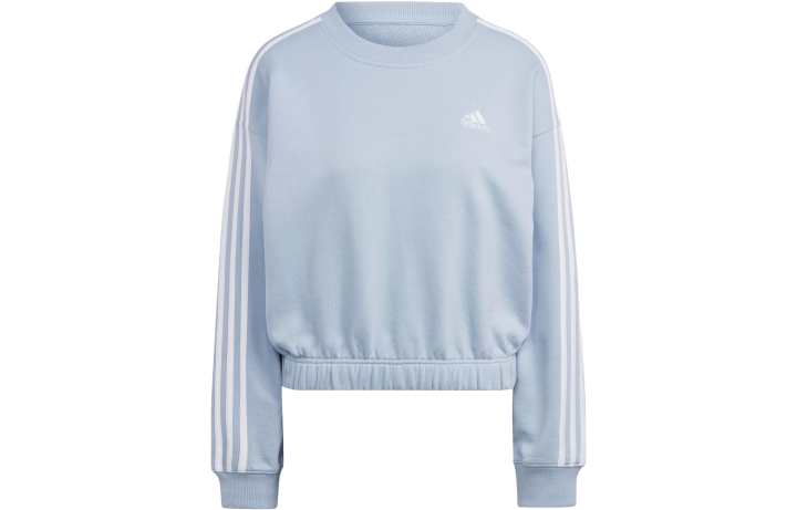 Adidas Adidas Essential Sweatshirts Women's Magic Blue Crew Neck Moderate Regular