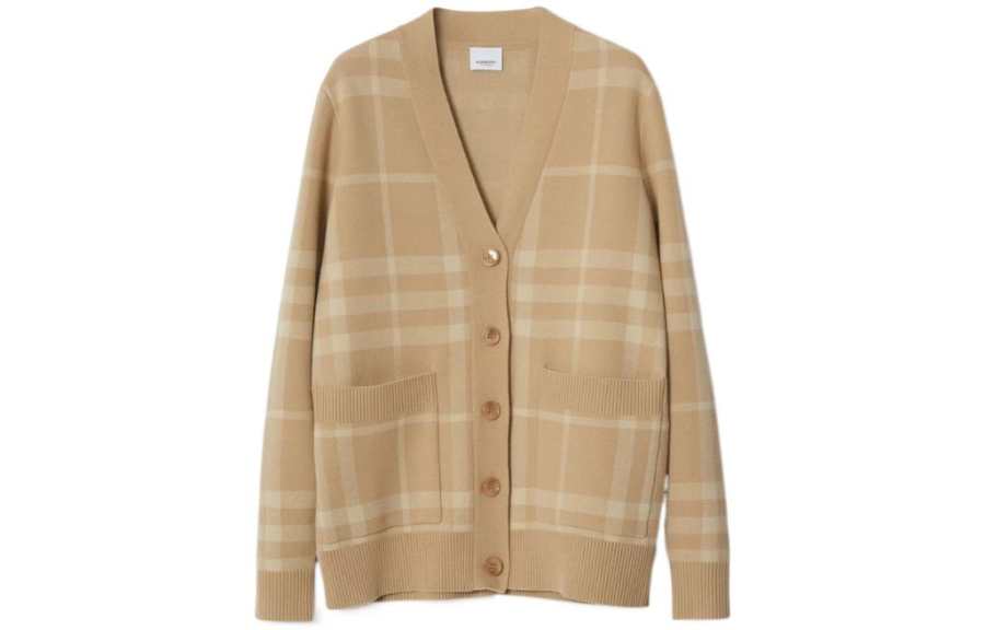 Burberry Cashmere Sweater Women's Khaki