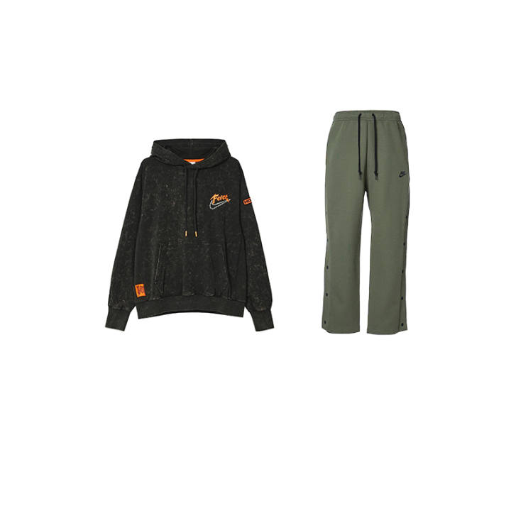 Nike Nike Sweatshirt Sets Men's Hooded Moderate