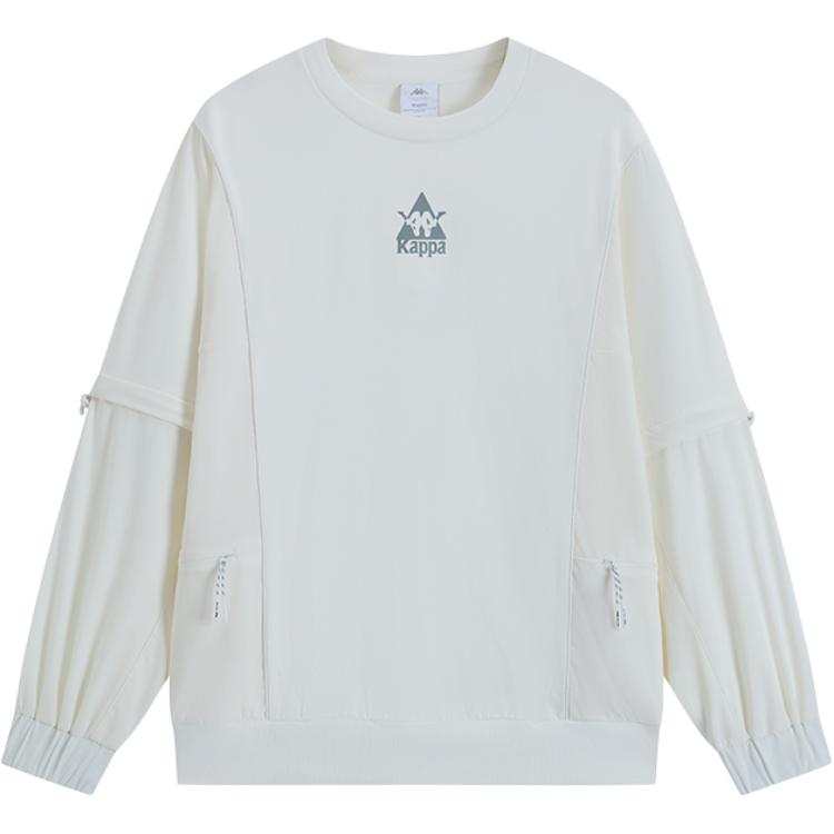 Kappa Sweatshirts Women's White Crew Neck Moderate Other