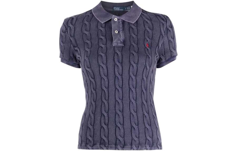 Polo Ralph Lauren 【Previous Season】cable-knit polo top