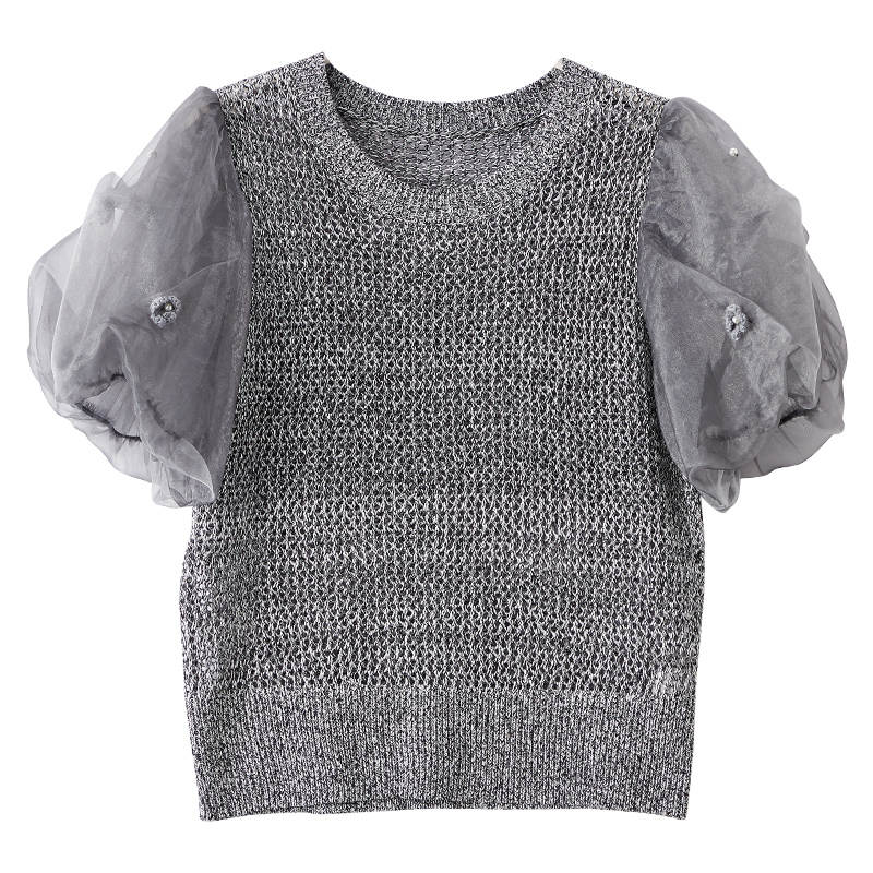 XIANGYING Knitwear Women's Gray